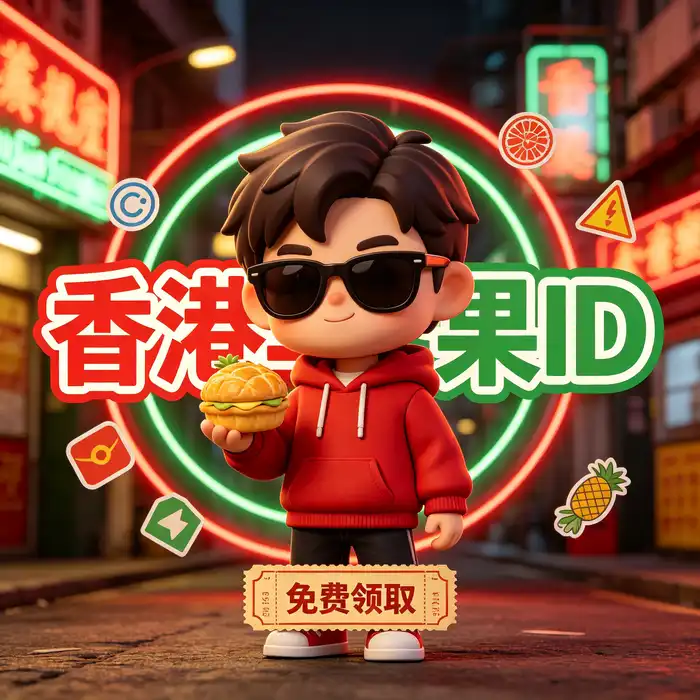 Apple港服账号ID分享常见问题与港区Apple ID注册指南信息图